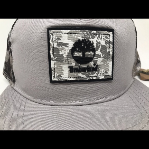 TIMBERLAND Camo Mesh Trucker Men’s Hat One Size - Picture 2 of 8
